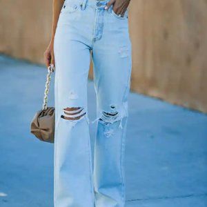 London High Rise 90s Flare Denim